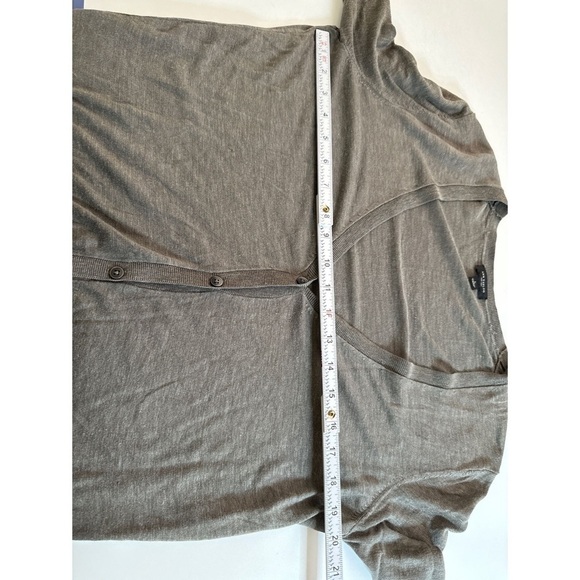 Ann Taylor Silk Blend V-Neck Button Down Cardigan - Picture 10 of 11